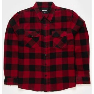 RSQ mens plaid flannel M